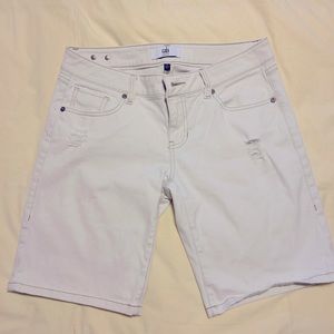 Cabi White Shorts